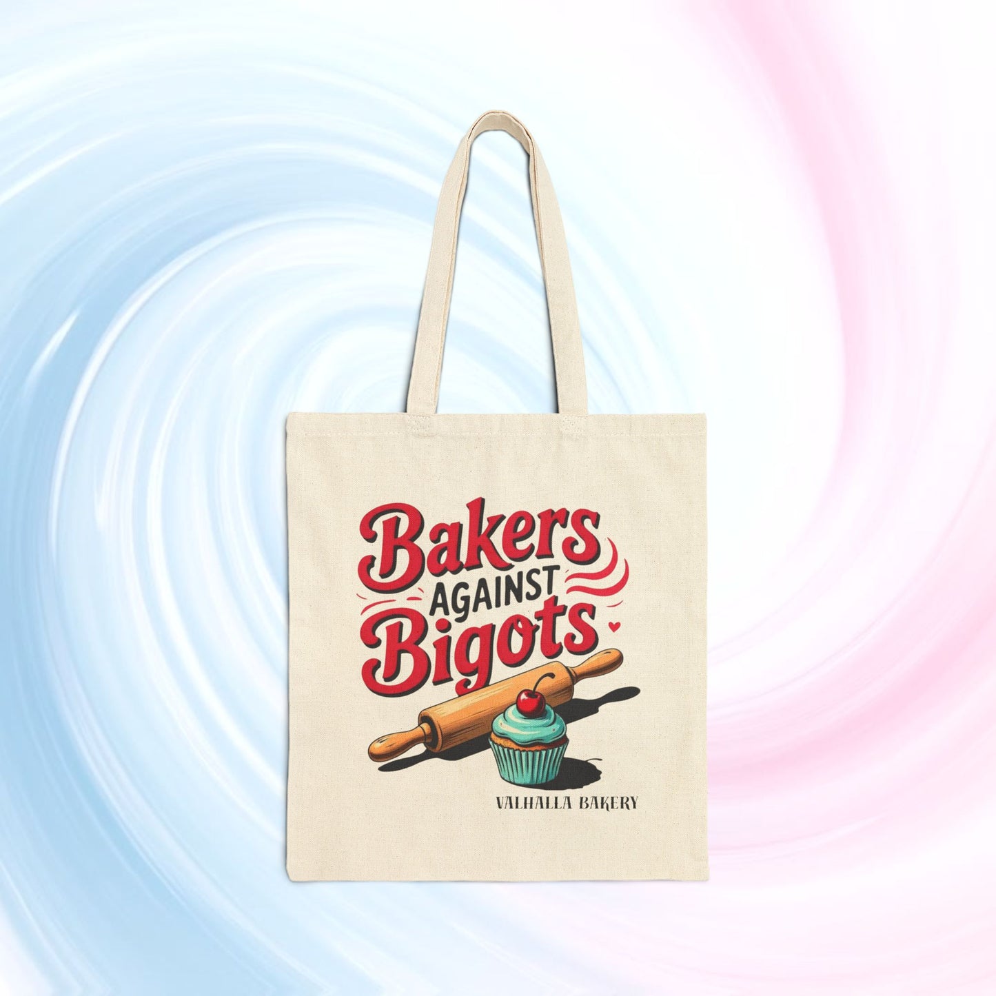 Bakers Against Bigots Tote Bag | Eco-Friendly Canvas
