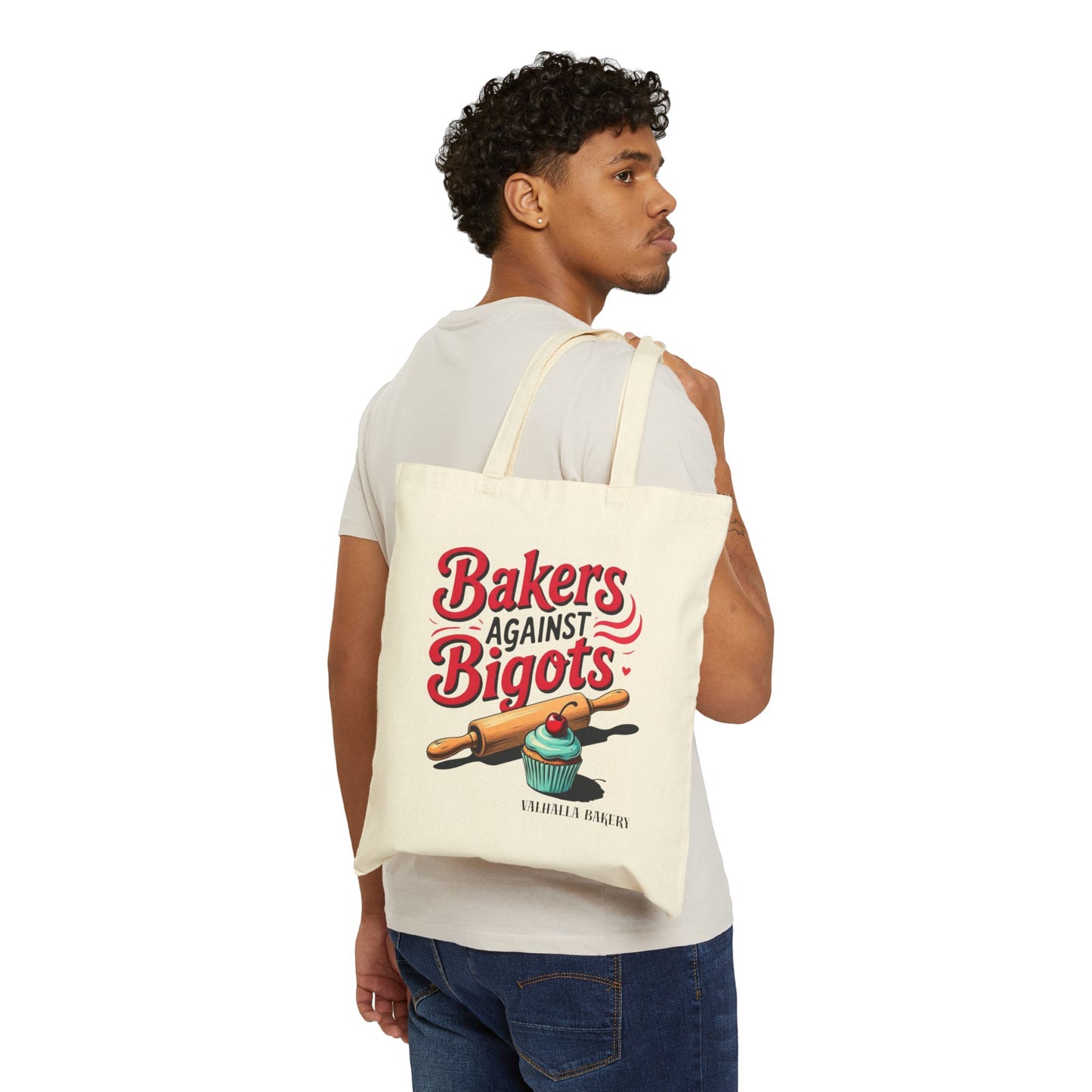 Bakers Against Bigots Tote Bag | Eco-Friendly Canvas