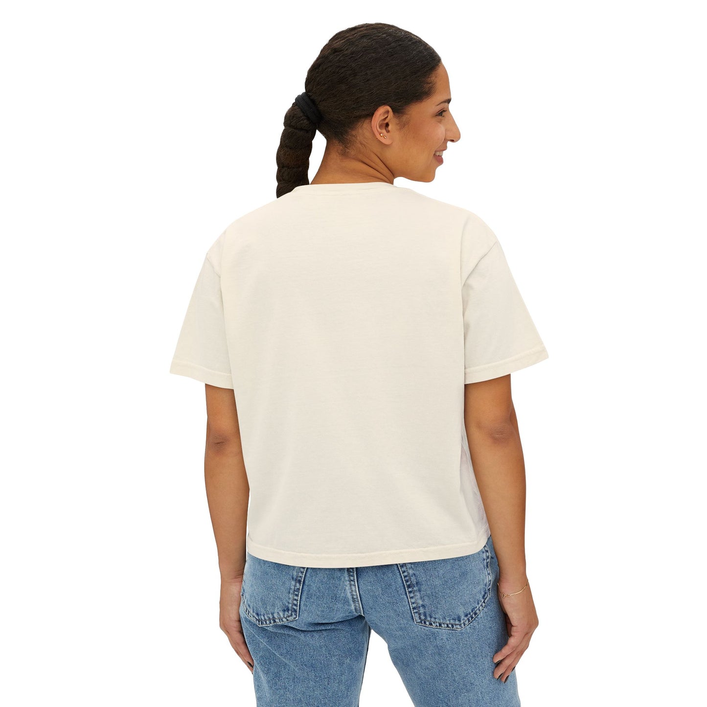 Bakers Against Bigots Women's Boxy Tee, Comfortable Cotton Top, LGBTQ+ Pride Apparel, Baking Lover Gift, Empowering Statement Shirt