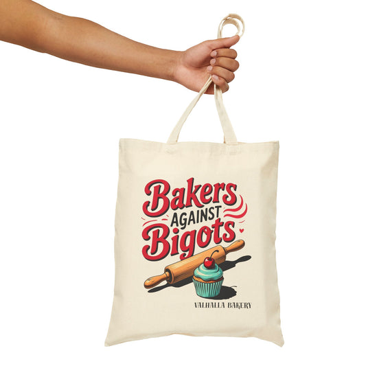 Bakers Against Bigots Tote Bag | Eco-Friendly Canvas