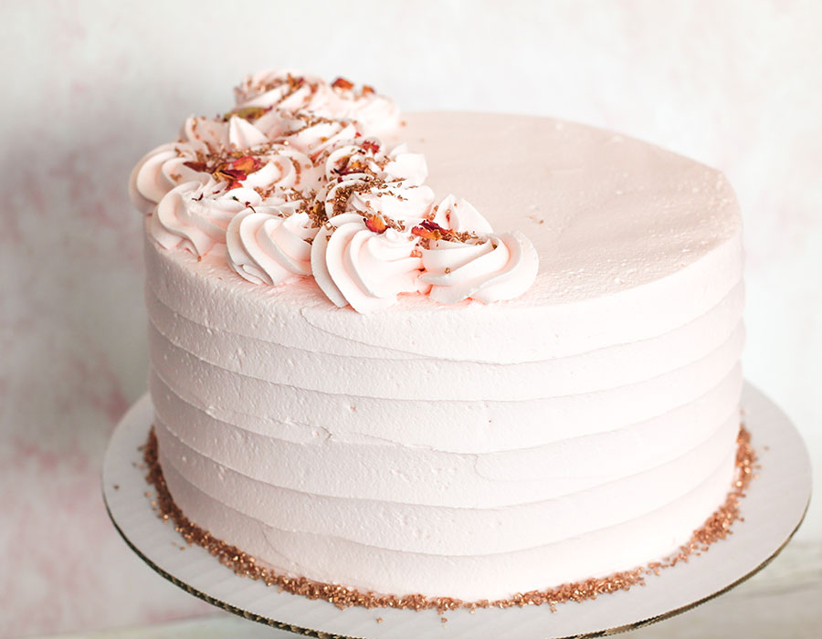 Orange Cake with Passion Fruit Buttercream - Cake Paper Party